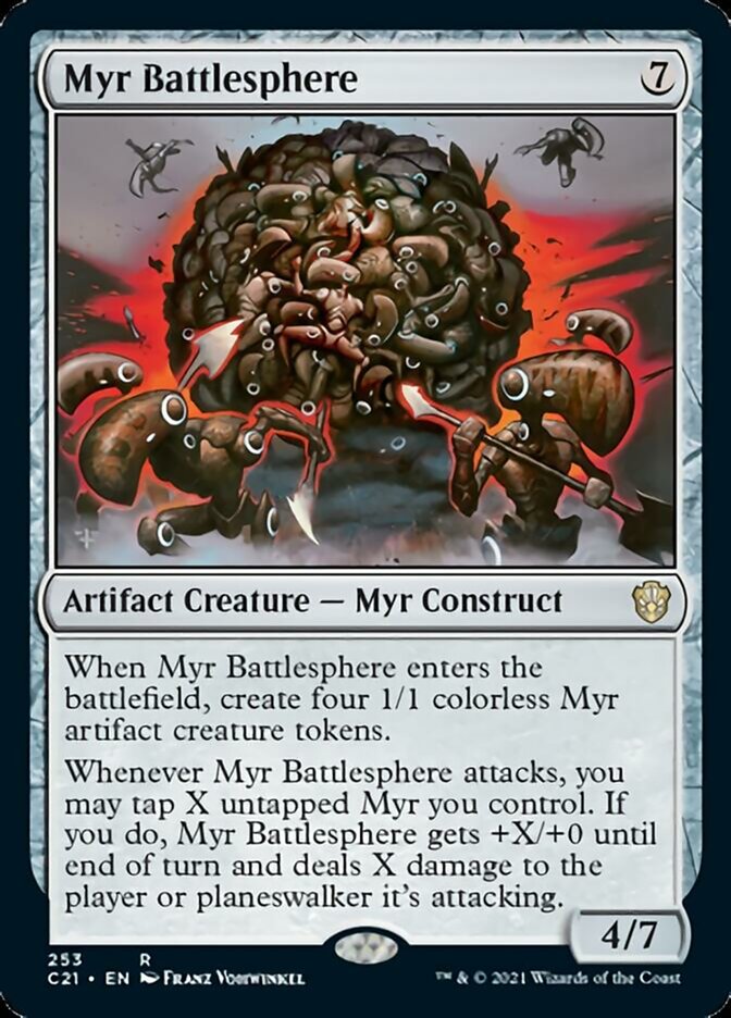 Myr Battlesphere [Commander 2021] | Good Games Cannington