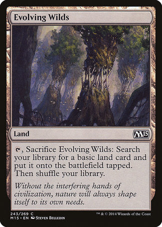 Evolving Wilds [Magic 2015] | Good Games Cannington