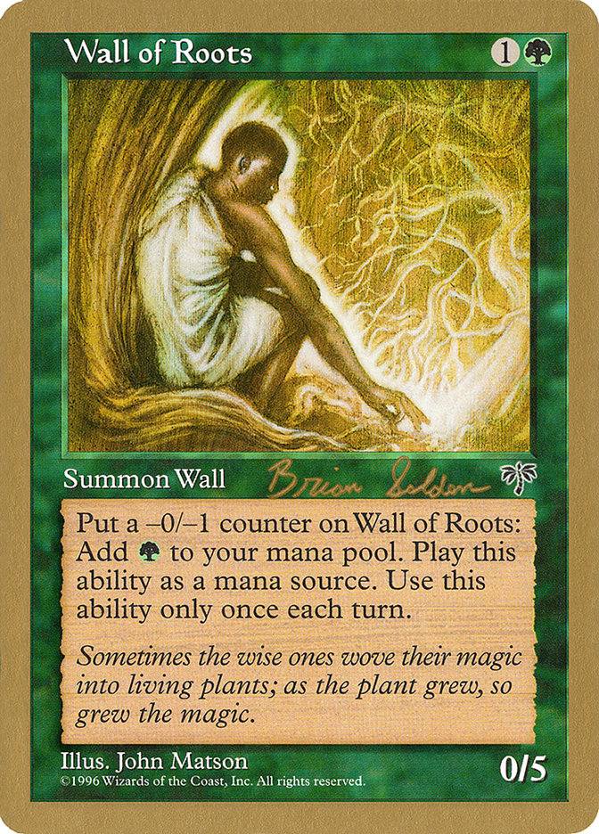 Wall of Roots (Brian Selden) [World Championship Decks 1998] | Good Games Cannington