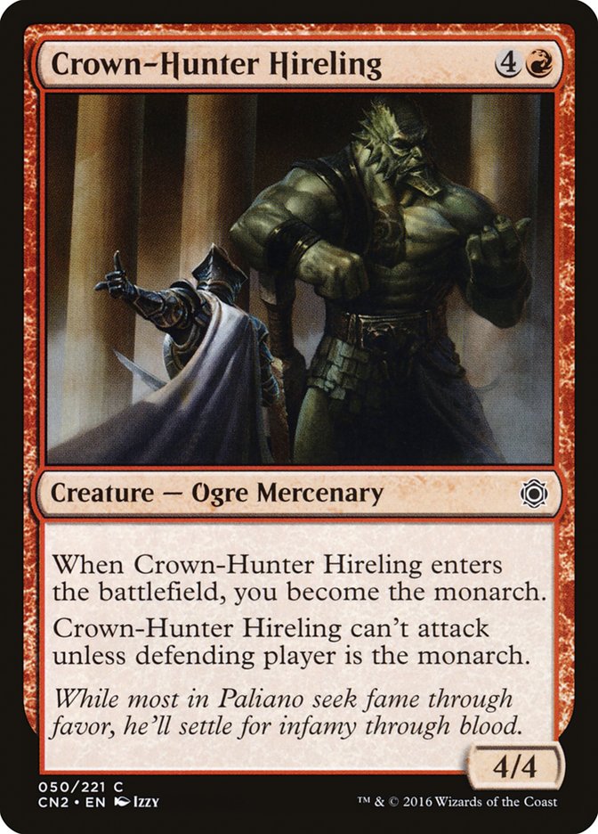 Crown-Hunter Hireling [Conspiracy: Take the Crown] | Good Games Cannington