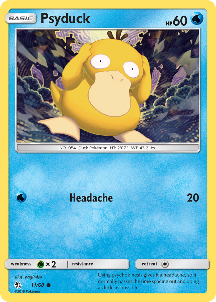 Psyduck (11/68) [Sun & Moon: Hidden Fates] | Good Games Cannington