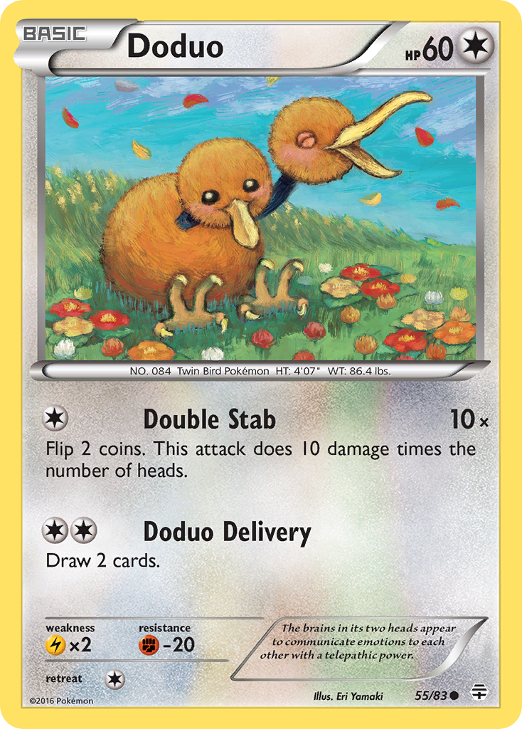 Doduo (55/83) [XY: Generations] | Good Games Cannington