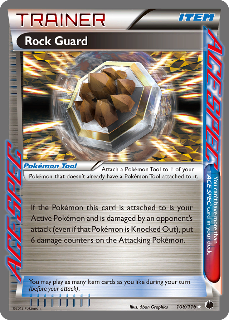 Rock Guard (108/116) [Black & White: Plasma Freeze] | Good Games Cannington