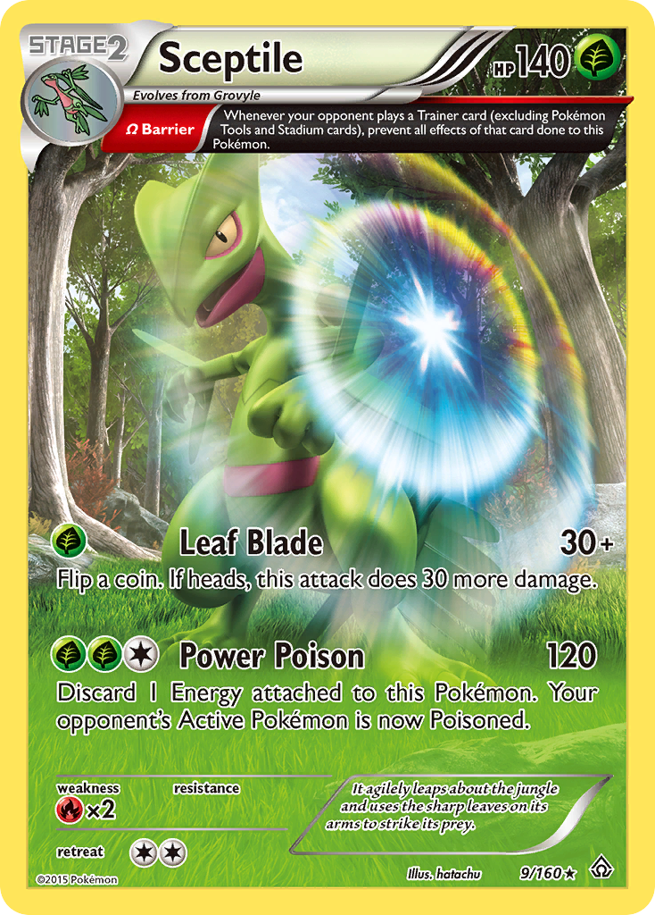 Sceptile (9/160) [XY: Primal Clash] | Good Games Cannington