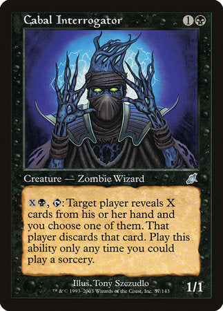 Cabal Interrogator [Scourge] | Good Games Cannington