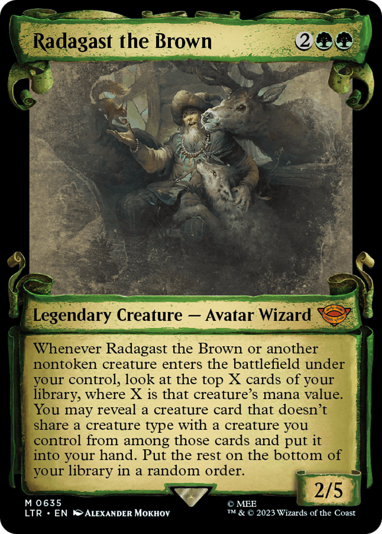 Radagast the Brown [The Lord of the Rings: Tales of Middle-Earth Showcase Scrolls] | Good Games Cannington