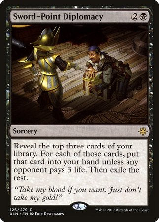 Sword-Point Diplomacy [Ixalan] | Good Games Cannington