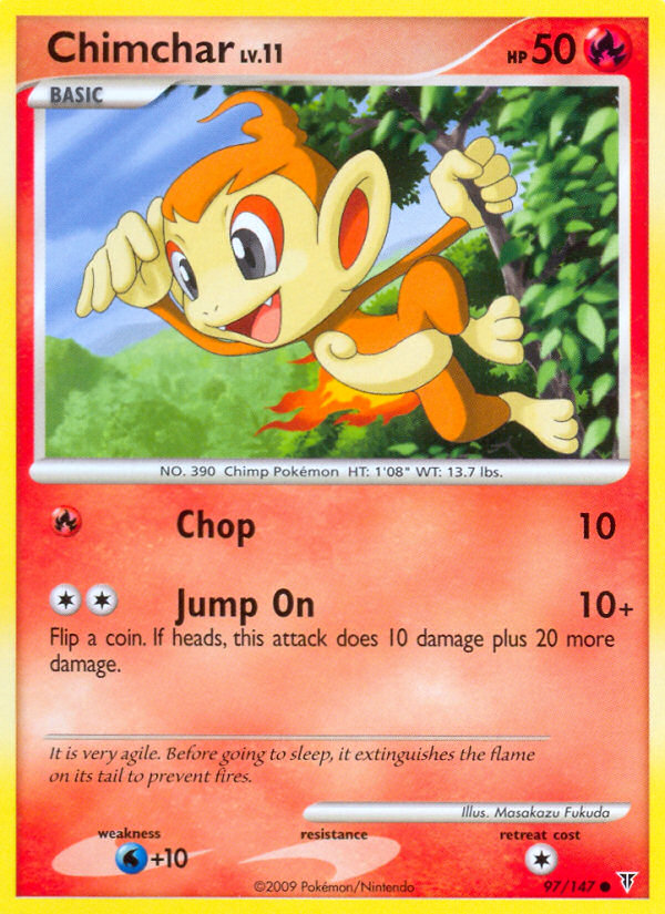 Chimchar (97/147) [Platinum: Supreme Victors] | Good Games Cannington