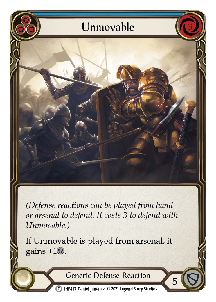 Unmovable (Blue) [1HP413] | Good Games Cannington