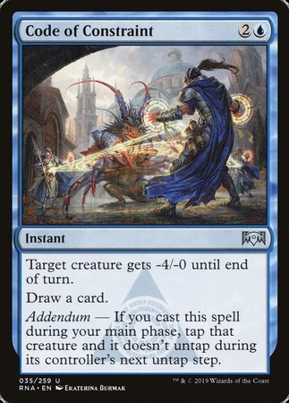 Code of Constraint [Ravnica Allegiance] | Good Games Cannington