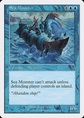 Sea Monster [Seventh Edition] | Good Games Cannington