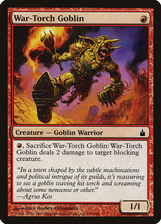 War-Torch Goblin [Ravnica: City of Guilds] | Good Games Cannington