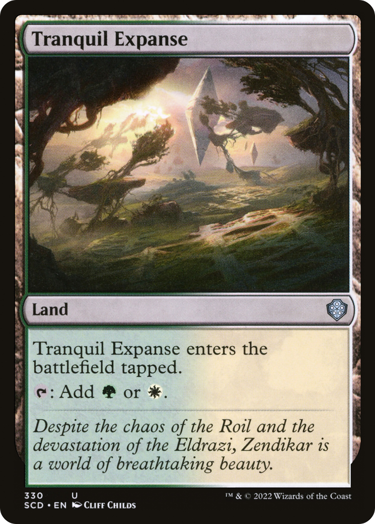 Tranquil Expanse [Starter Commander Decks] | Good Games Cannington