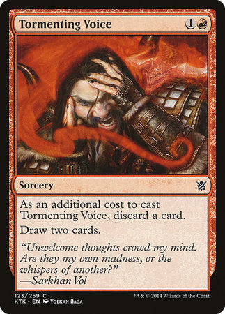 Tormenting Voice [Khans of Tarkir] | Good Games Cannington