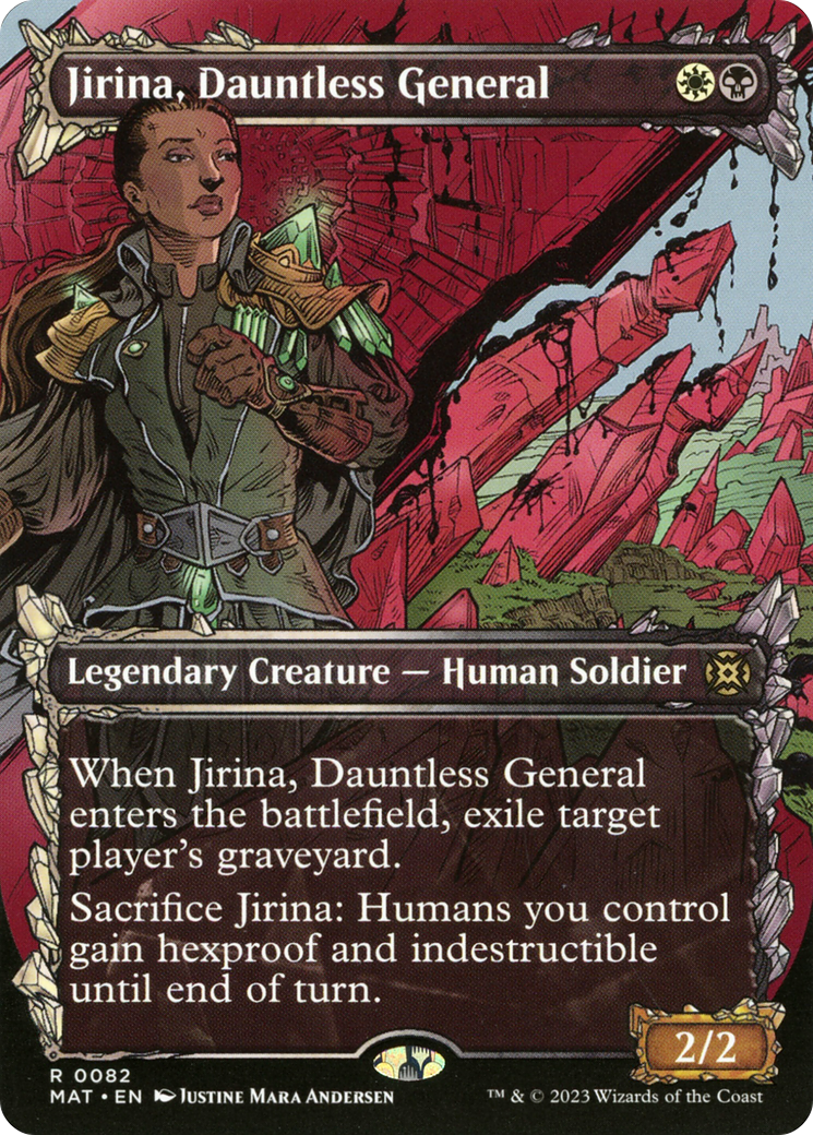 Jirina, Dauntless General (Showcase) [March of the Machine: The Aftermath] | Good Games Cannington
