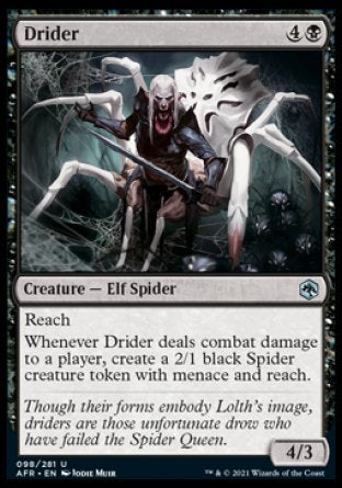 Drider [Dungeons & Dragons: Adventures in the Forgotten Realms] | Good Games Cannington