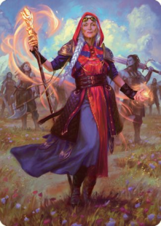 Jaya, Fiery Negotiator Art Card 1 [Dominaria United Art Series] | Good Games Cannington