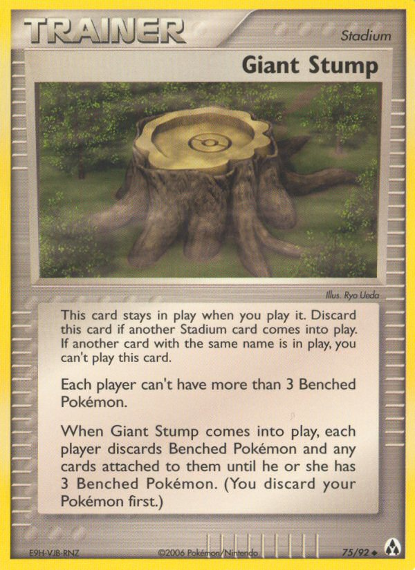 Giant Stump (75/92) [EX: Legend Maker] | Good Games Cannington