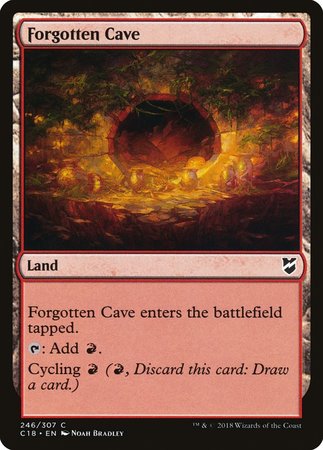 Forgotten Cave [Commander 2018] | Good Games Cannington