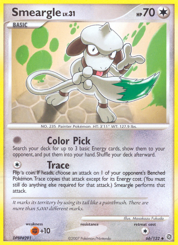 Smeargle (66/132) [Diamond & Pearl: Secret Wonders] | Good Games Cannington