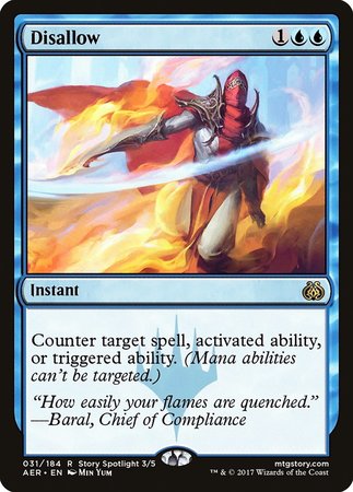 Disallow [Aether Revolt] | Good Games Cannington
