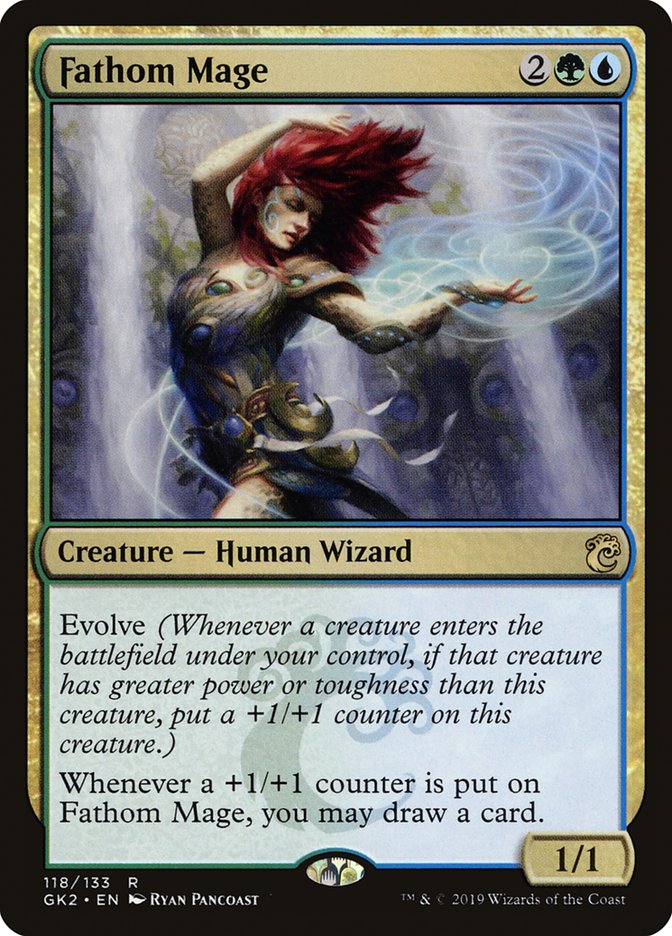 Fathom Mage [Ravnica Allegiance Guild Kit] | Good Games Cannington