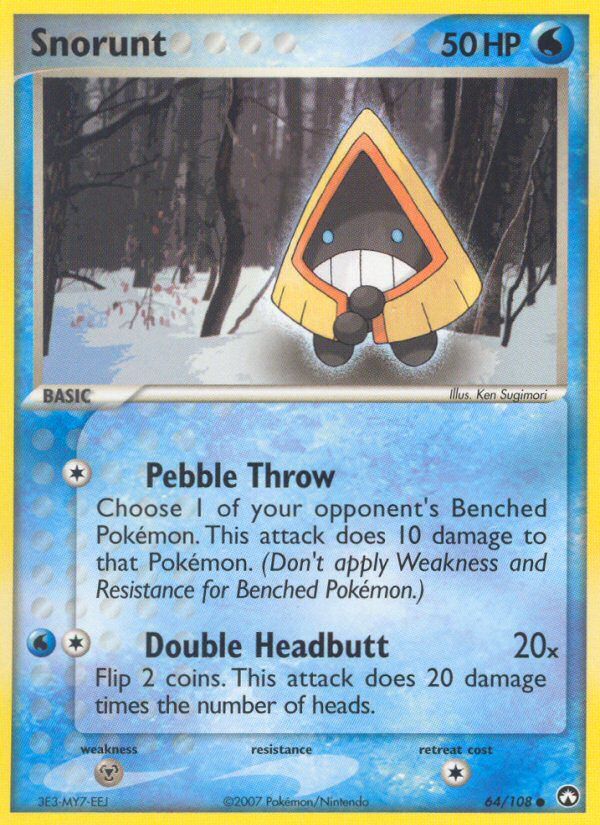 Snorunt (64/108) [EX: Power Keepers] | Good Games Cannington