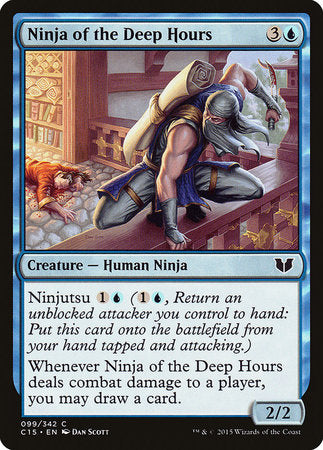 Ninja of the Deep Hours [Commander 2015] | Good Games Cannington