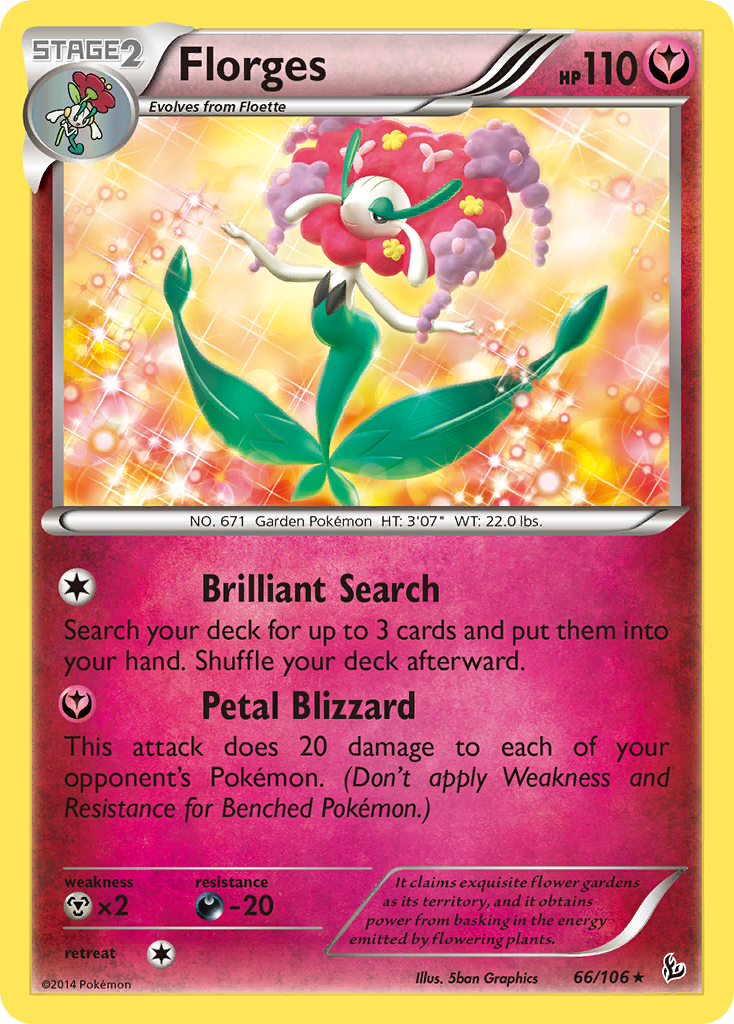 Florges (66/106) [XY: Flashfire] | Good Games Cannington