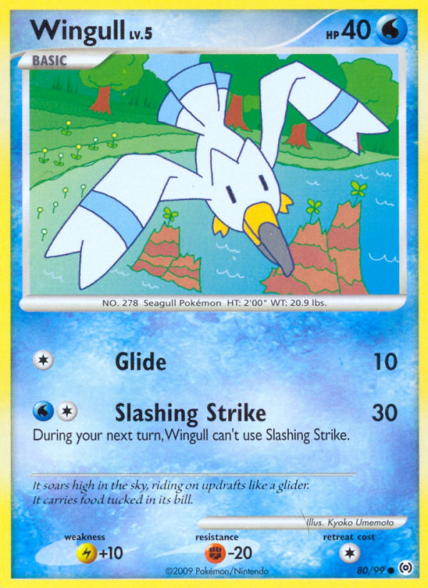 Wingull (80/99) [Platinum: Arceus] | Good Games Cannington