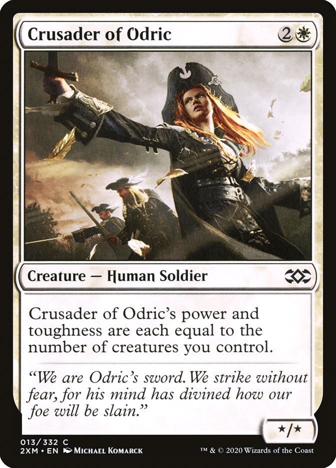 Crusader of Odric [Double Masters] | Good Games Cannington