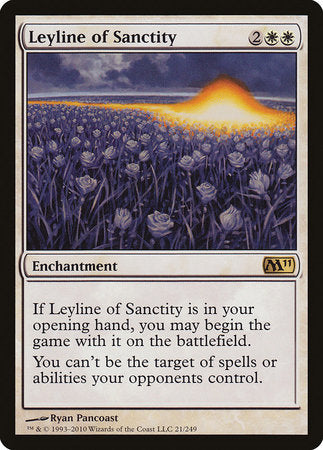 Leyline of Sanctity [Magic 2011] | Good Games Cannington