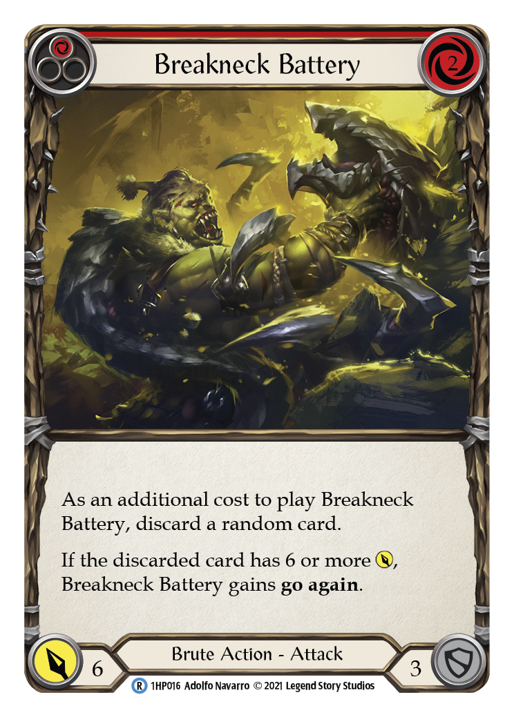 Breakneck Battery (Red) [1HP016] | Good Games Cannington