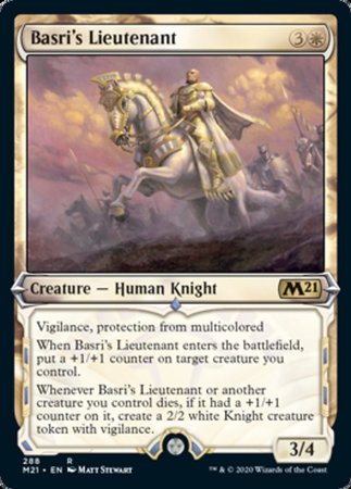 Basri's Lieutenant (Showcase) [Core Set 2021] | Good Games Cannington