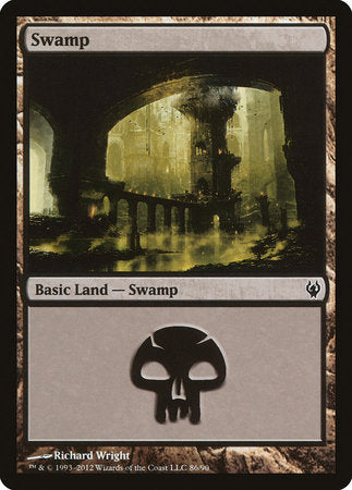 Swamp (86) [Duel Decks: Izzet vs. Golgari] | Good Games Cannington