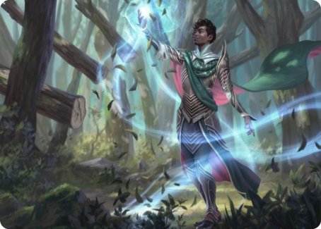 Dragonsguard Elite Art Card (15/81) [Strixhaven: School of Mages Art Series] | Good Games Cannington
