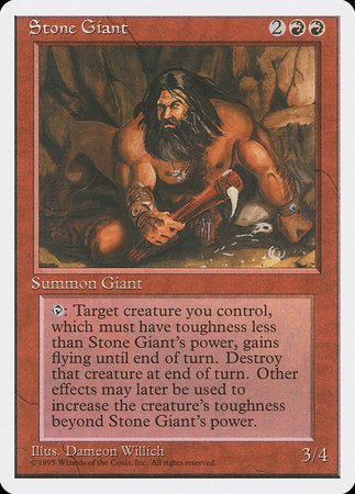 Stone Giant [Fourth Edition] | Good Games Cannington