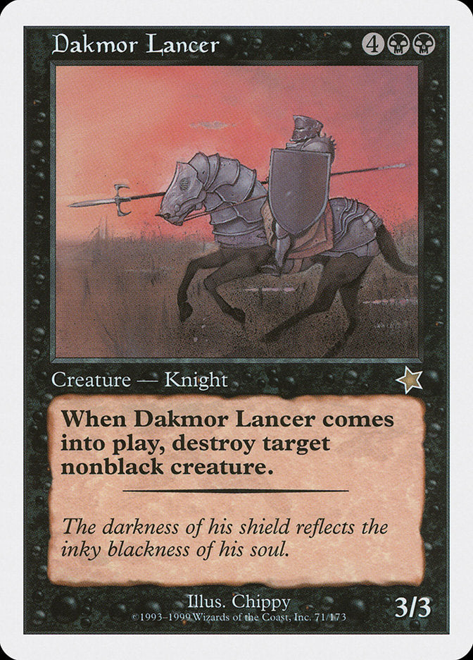 Dakmor Lancer [Starter 1999] | Good Games Cannington