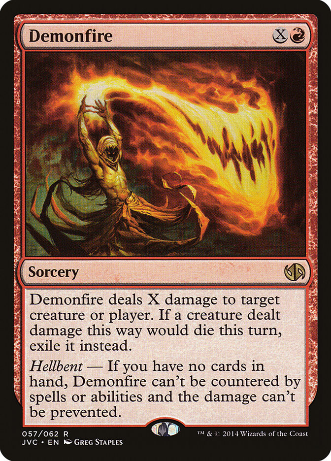Demonfire [Duel Decks Anthology] | Good Games Cannington