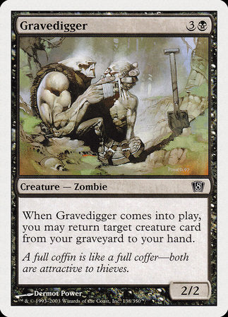 Gravedigger [Eighth Edition] | Good Games Cannington