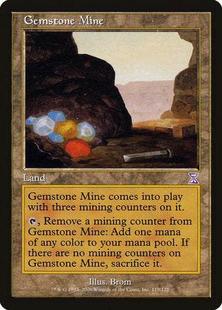 Gemstone Mine [Time Spiral Timeshifted] | Good Games Cannington