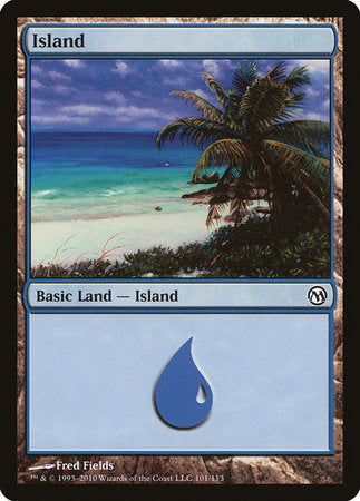 Island (101) [Duels of the Planeswalkers] | Good Games Cannington