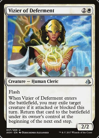 Vizier of Deferment [Amonkhet] | Good Games Cannington