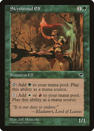 Skyshroud Elf [Tempest] | Good Games Cannington