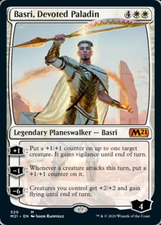 Basri, Devoted Paladin [Core Set 2021] | Good Games Cannington