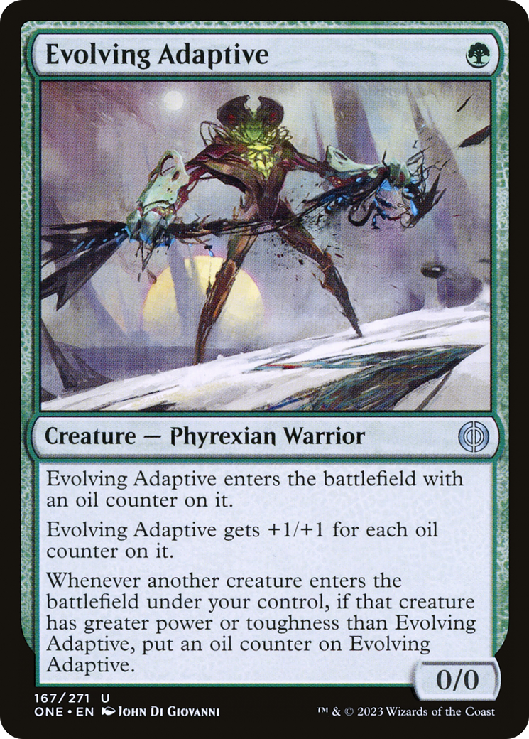 Evolving Adaptive [Phyrexia: All Will Be One] | Good Games Cannington