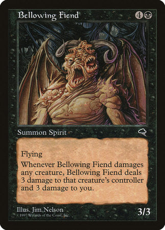 Bellowing Fiend [Tempest] | Good Games Cannington