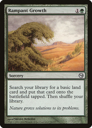Rampant Growth [Duels of the Planeswalkers] | Good Games Cannington