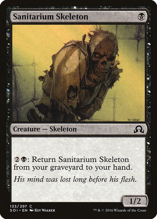 Sanitarium Skeleton [Shadows over Innistrad] | Good Games Cannington