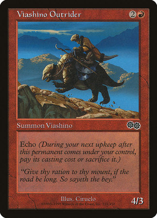 Viashino Outrider [Urza's Saga] | Good Games Cannington